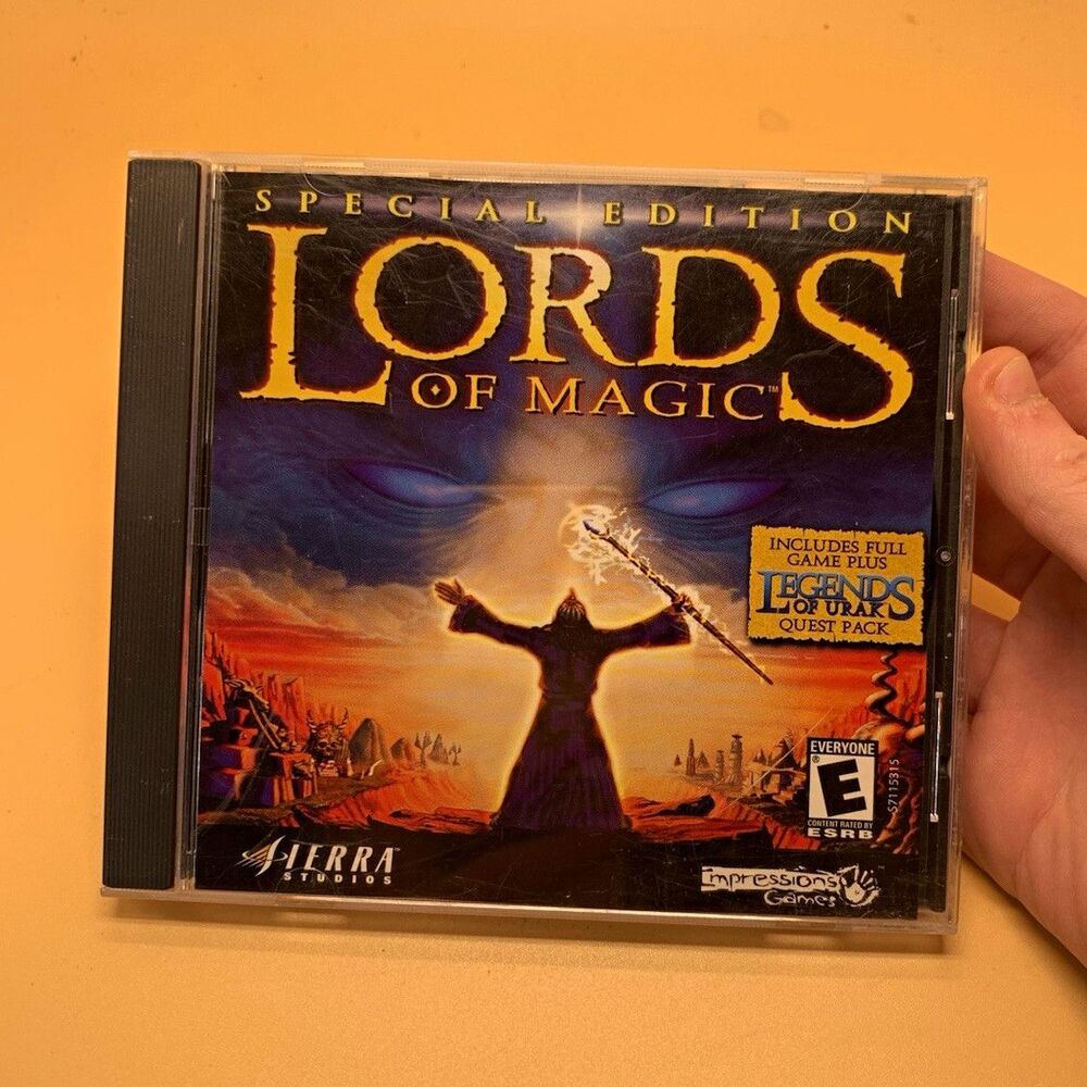 Sierra Lords of Magic Special Edition (PC, 2000) Strategy RPG NTSC-U/C
